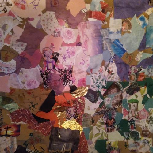 Eine Karte eines Maerchenreiches. An einem schoenen Nachmittag mit Bruder und Freundin hergestellt.