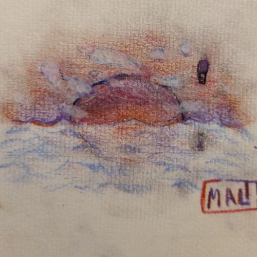 Sonnenuntergang am Meer